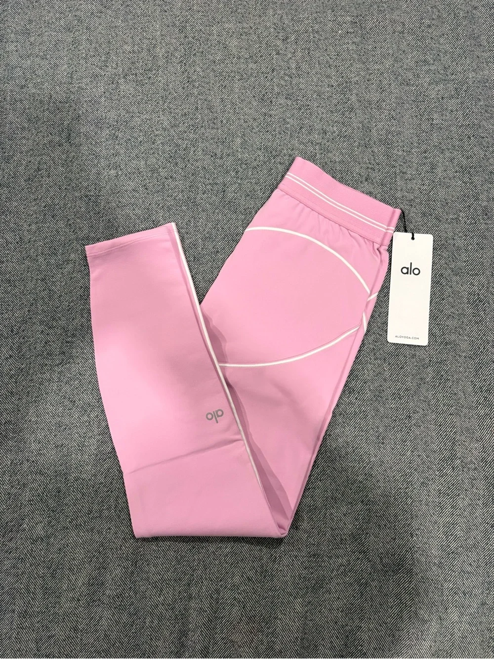 alo airbrush high waist 7/8 heart throb legging | size s